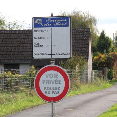 panneau d'information